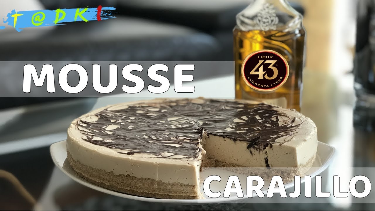 Mousse de Carajillo SIN HORNO || en 15 minutos!