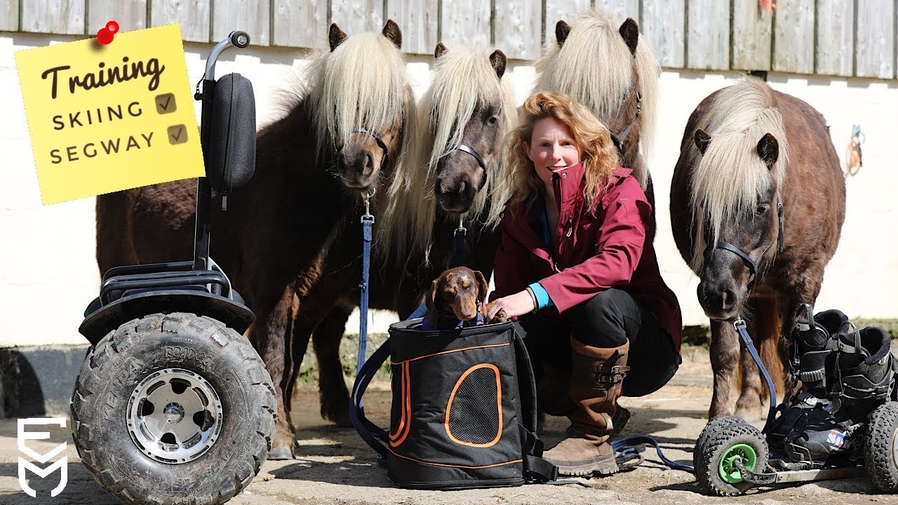 Training the New Team to Ski and Segway!