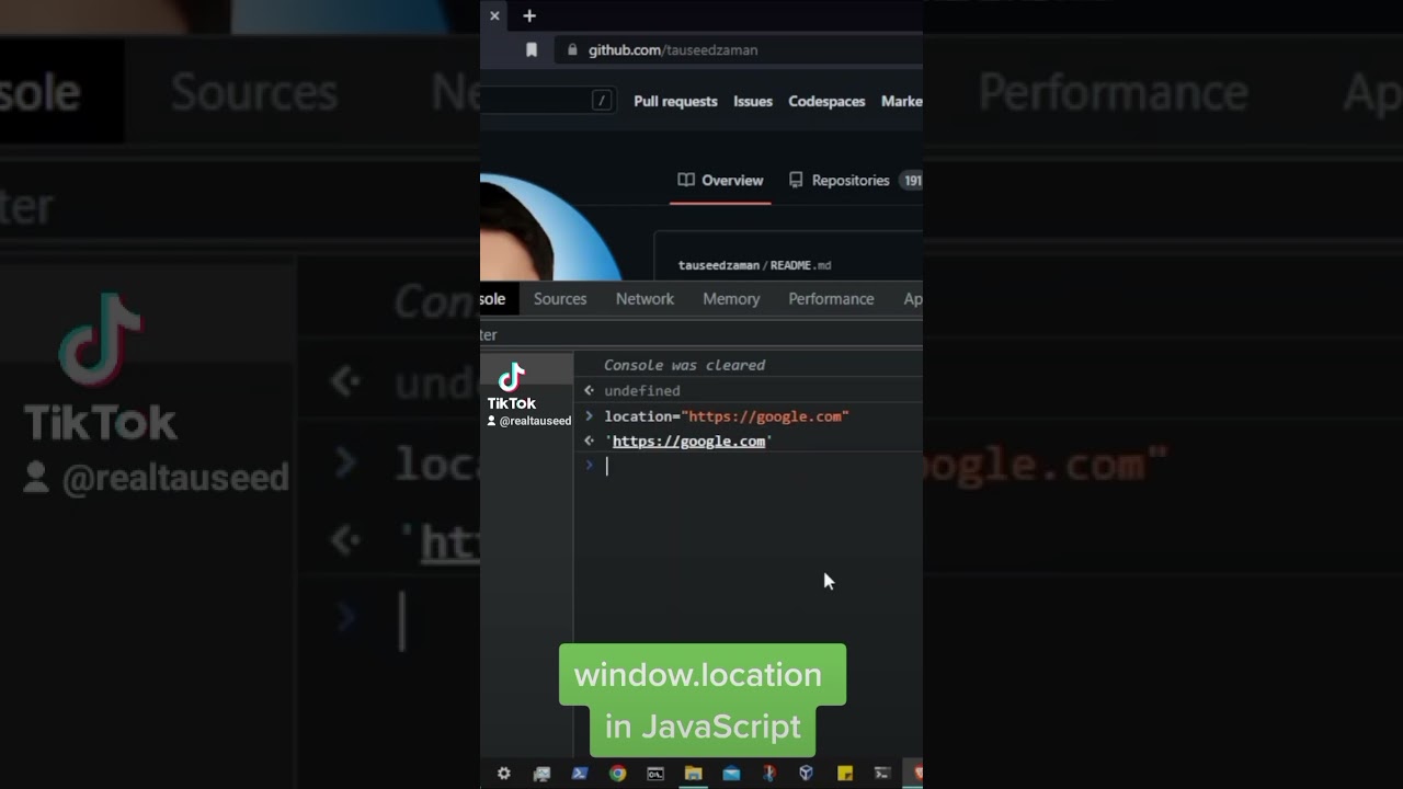 redirect users to other pages with js #js #javascript #tips #tricks #webdevelopment #programming