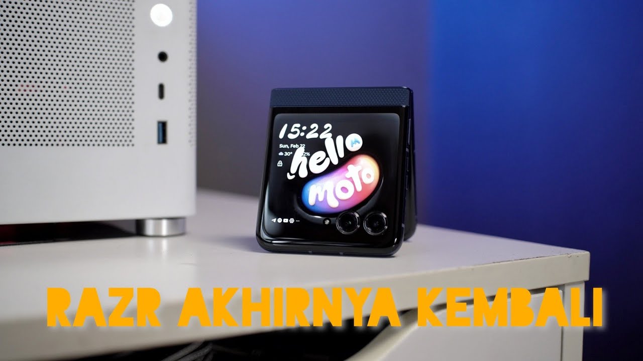 Akhirnya Balik! HP Lipat Legendaris Ini Resmi di Indonesia! Review moto razr 60