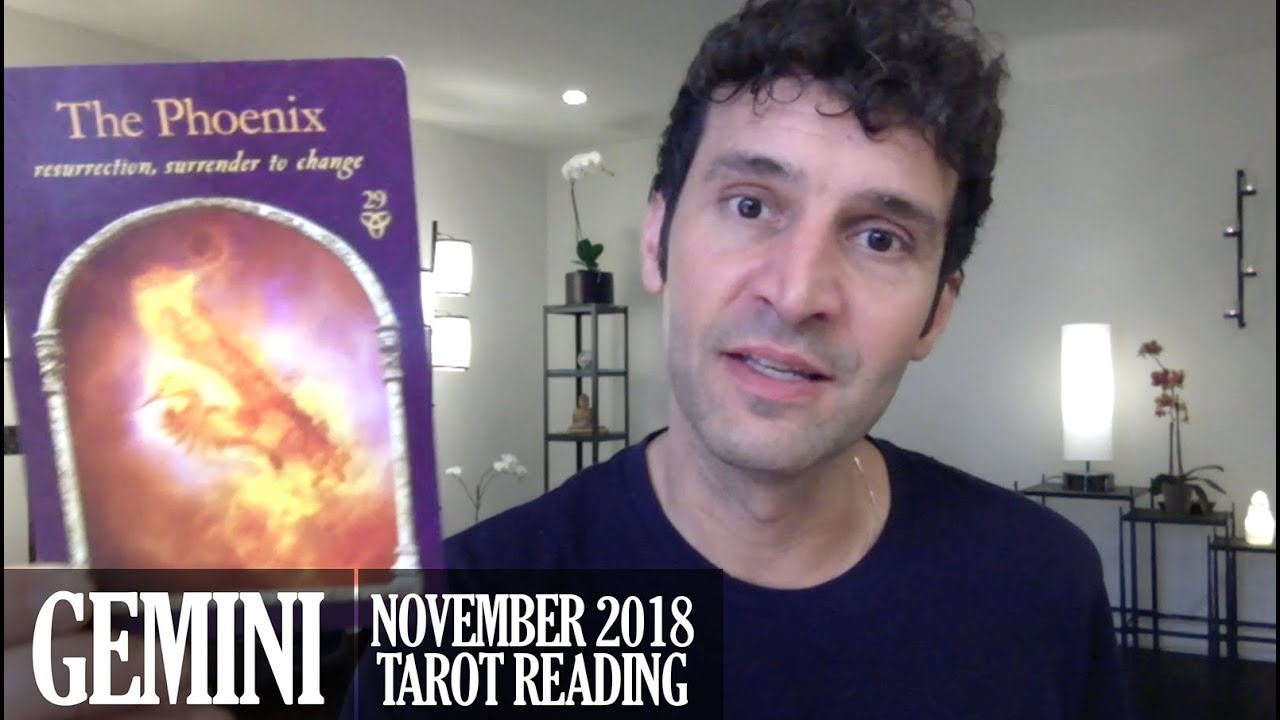 GEMINI November 2018 - Extended Monthly Intuitive Tarot Reading by Nicholas Ashbaugh