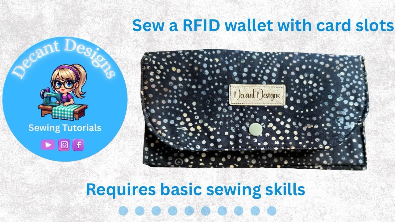 RFID Wallet with Card Slots!! Easy, quick. 3 different wallets in 1 video!!