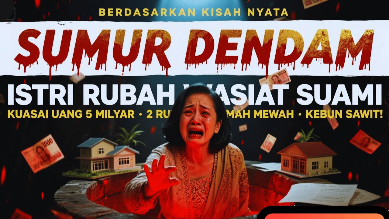 SUMUR DENDAM  ISTRI RUBAH WASIAT SUAMI, KUASAI 5 MILYAR 2 RUMAH MEWAH & KEBUN SAWIT #drama #sinetron
