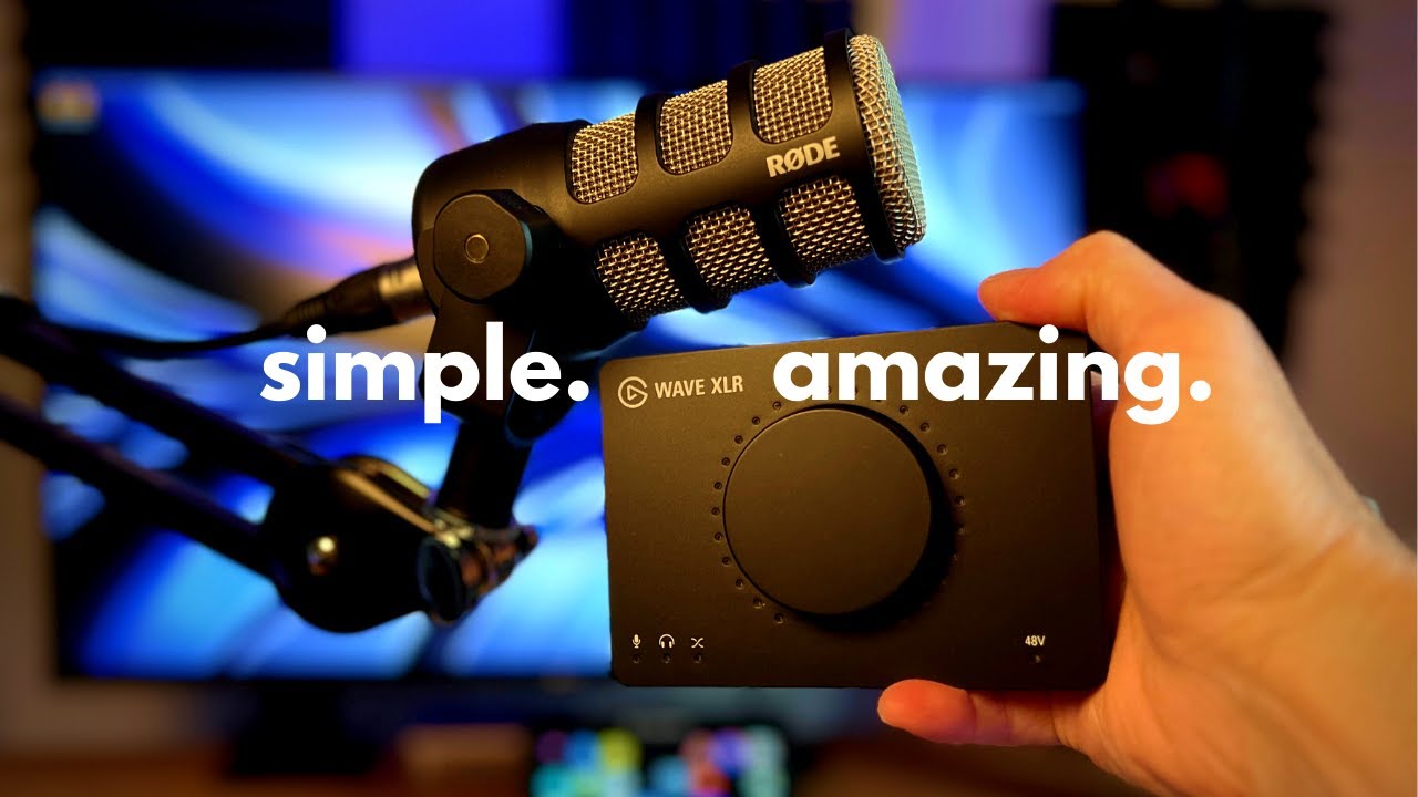 Лучшая настольная аудиосистема для создателей контента — Rode Podmic + Elgato Wave XLR