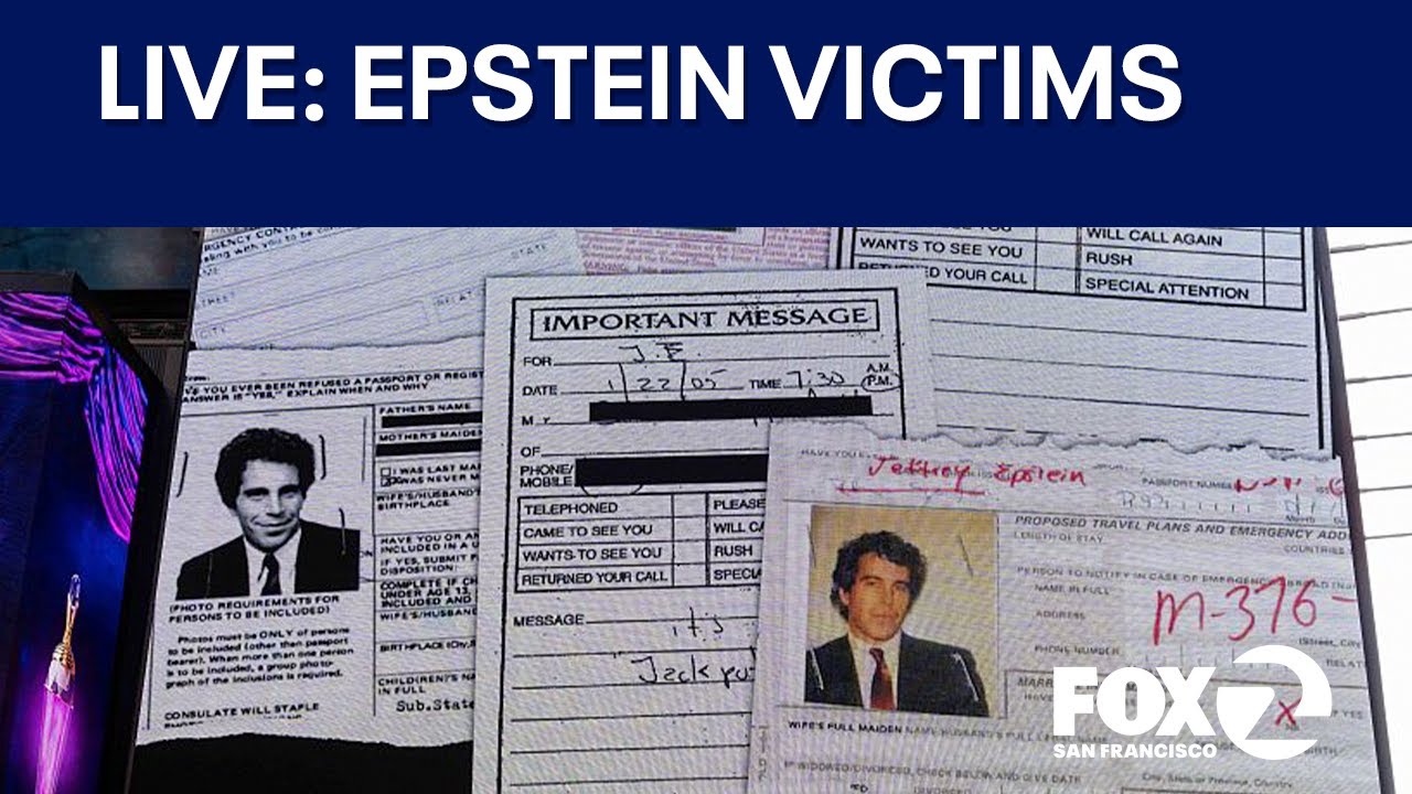 LIVE 🔴 Jeffrey Epstein's victims speak, U.S. Rep. Ro Khanna calls for release of files | KTVU