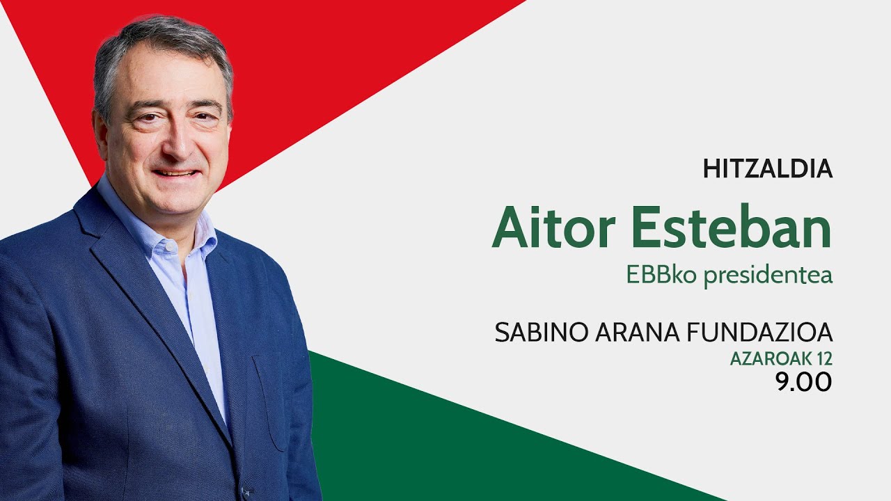 Ponencia de Aitor Esteban sobre la Ley de Secretos Oficiales