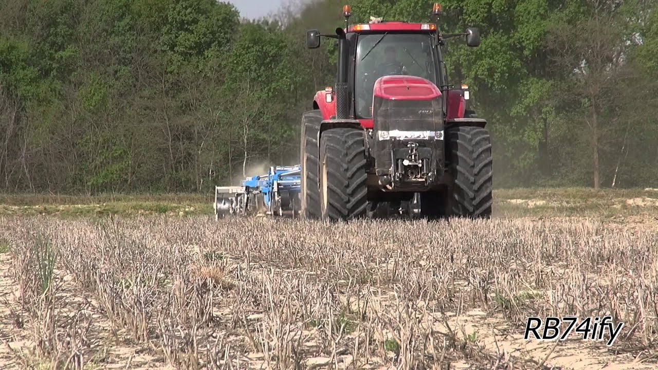 CASE IH MAGNUM 370 CVX & FONTANA Ercole - Minimum Tillage 2015