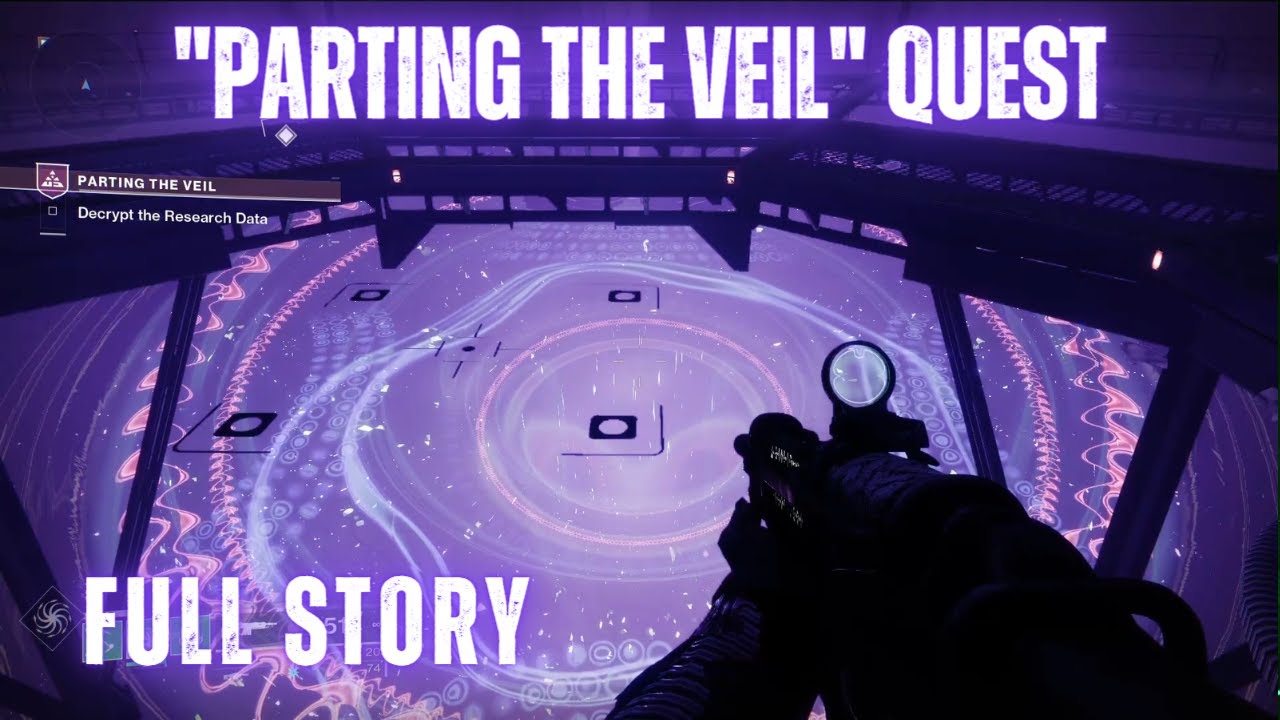 Destiny 2 - Parting the Veil Quest - Full Story | No Commentary