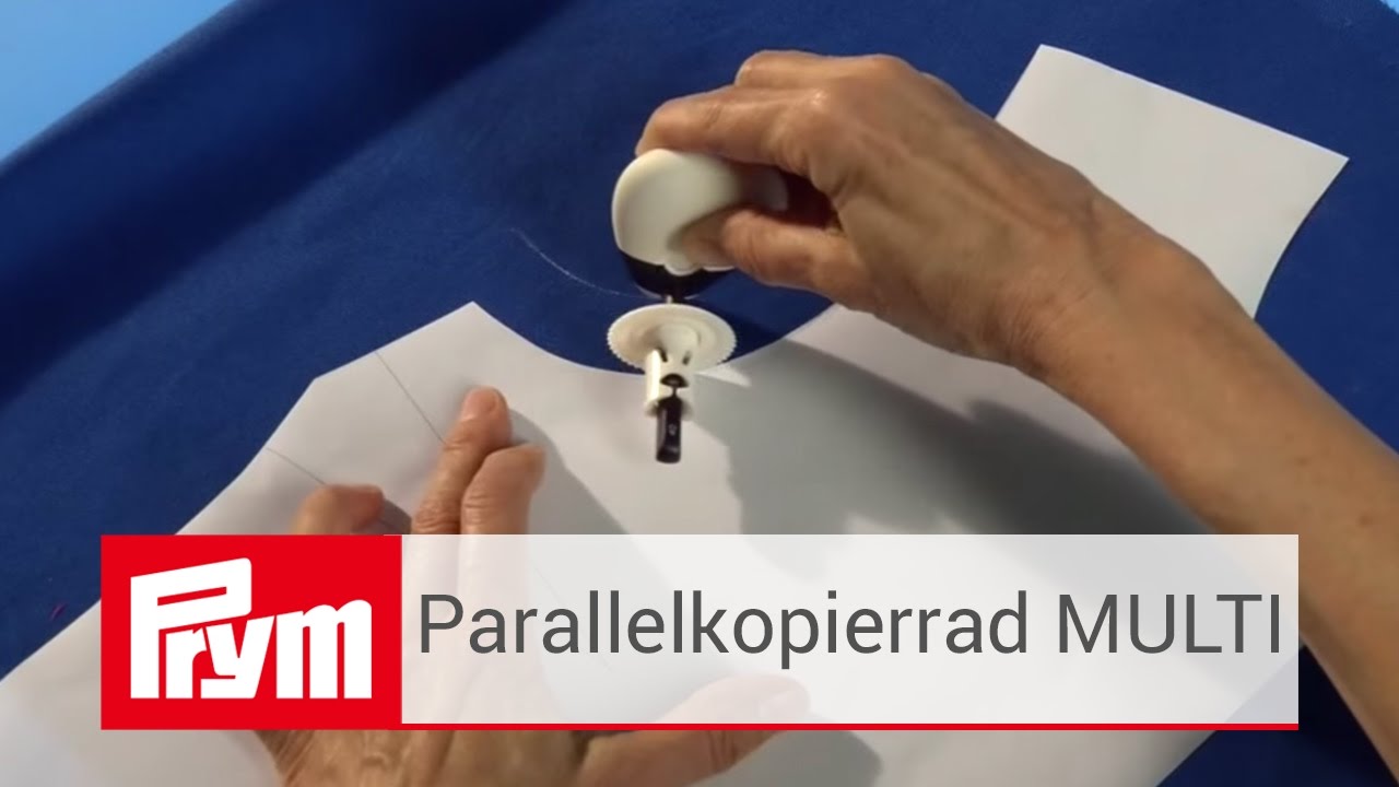 Parallelkopierrad MULTI von Prym | Kreiderad mit optionalem Beiwagen