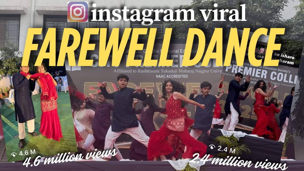 INSTAGRAM VIRAL FAREWELL DANCE CPC 2025🤩