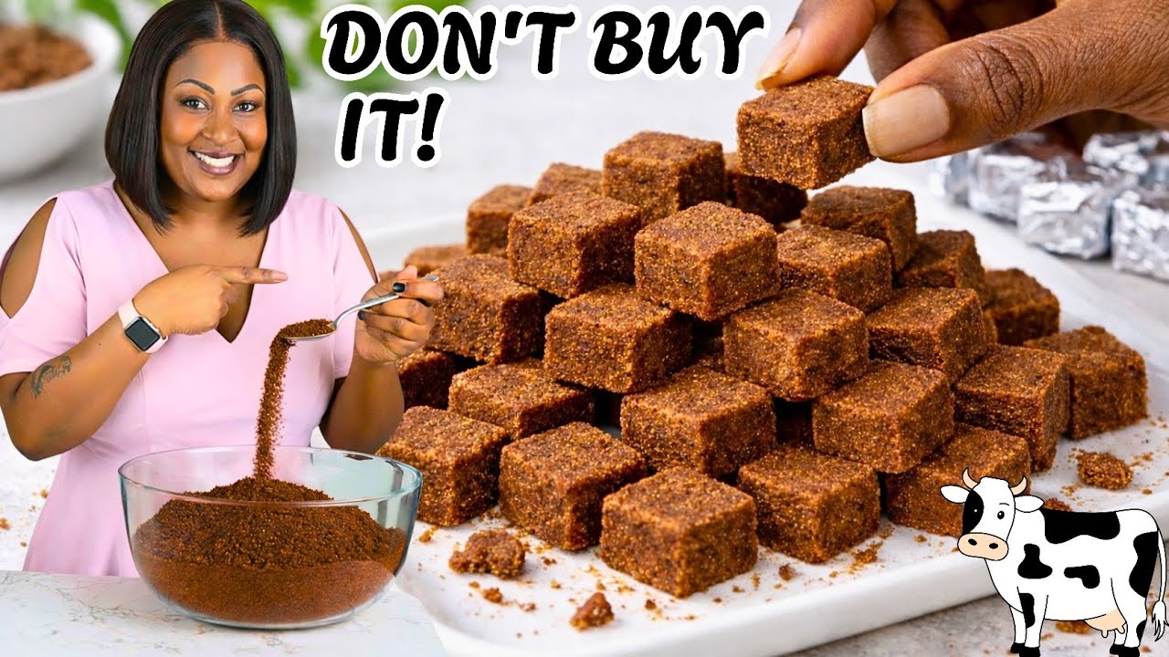 No Boiling! How to Make Beef Bouillon Cubes at Home. No Preservatives, No Chemicals