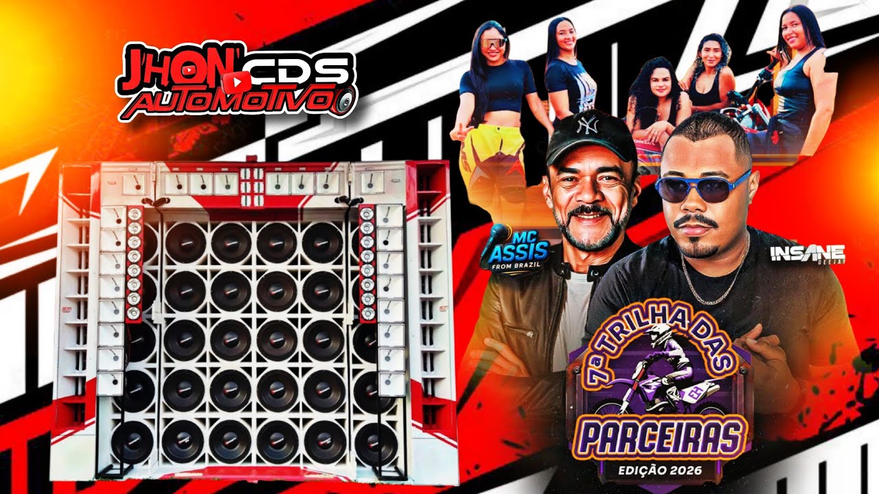 CD AO VIVO 7° TRILHA DAS PARCEIRAS EDI 2026 INSANE DJ E MC ASSIS FROM BRASIL 