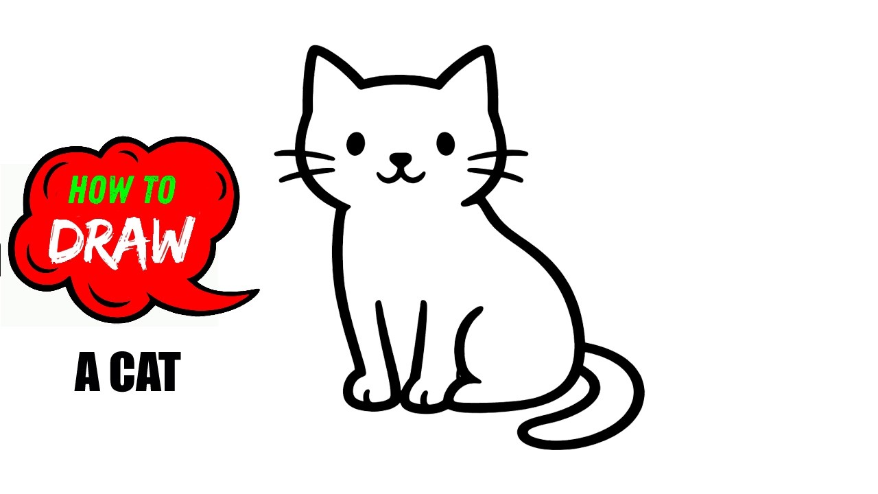 Perfect Cat Drawing Guide — From Basic Shapes to Realistic Fur!