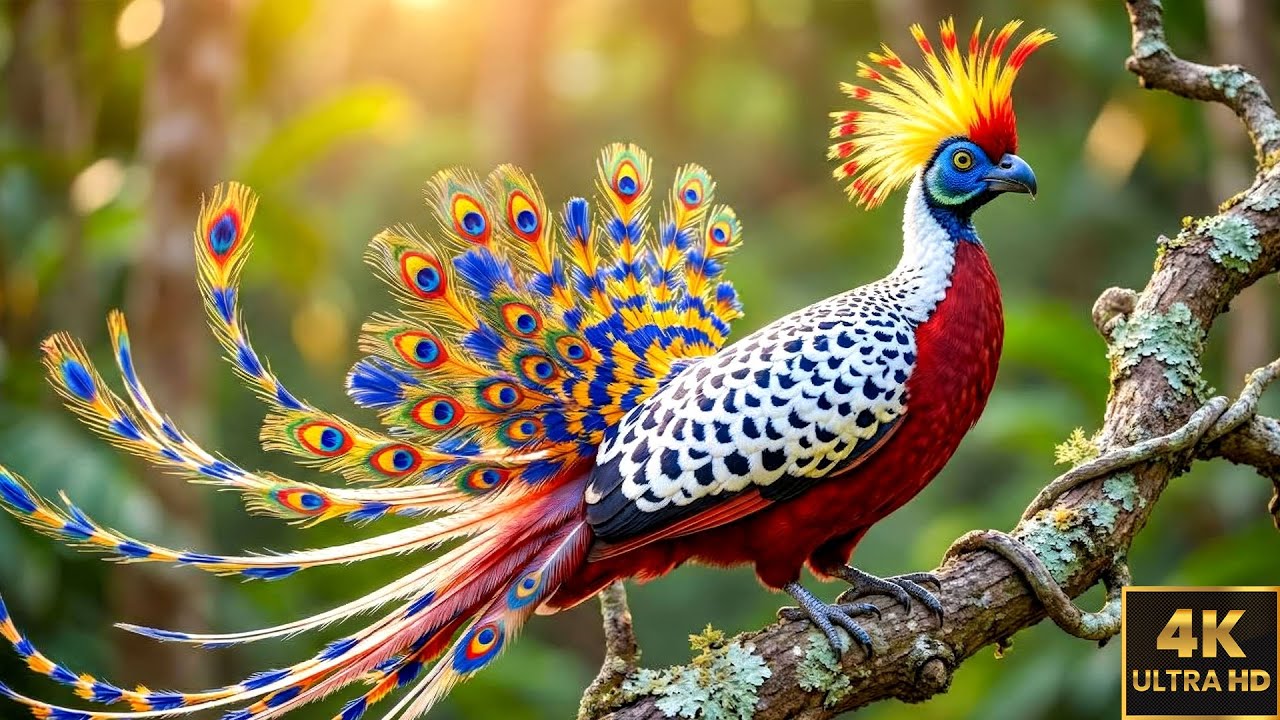Long Tailed Wonders The World’s Most Spectacular Birds in Stunning 4K