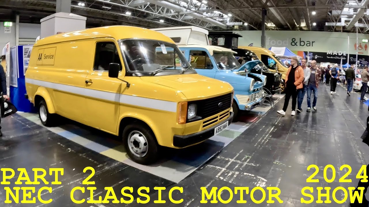 The NEC CLASSIC MOTOR SHOW 2024. Ford, Triumph, Vauxhall and more!