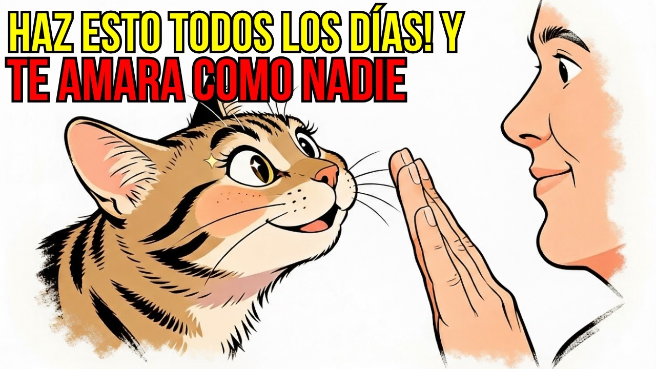 Haz estas 7 cosas a diario y tu gato sabrá que lo AMAS