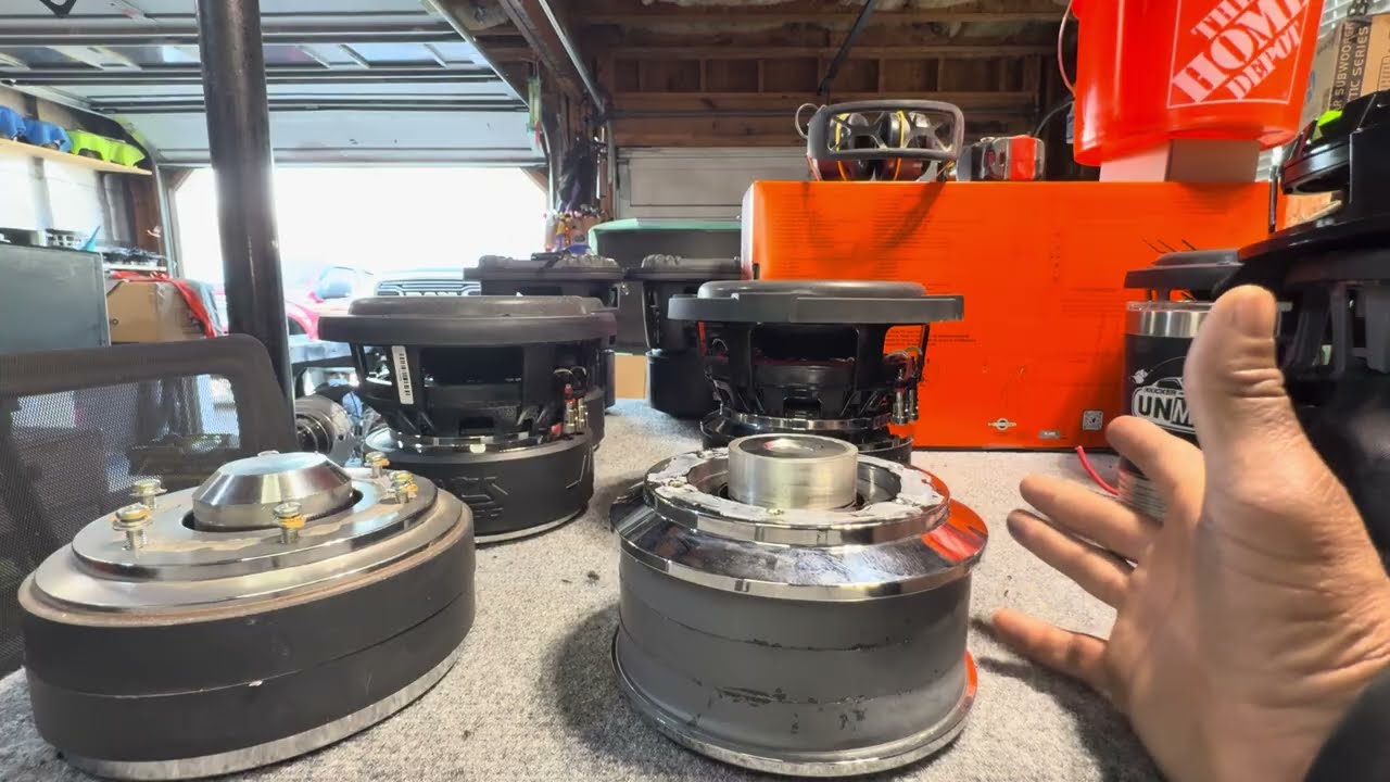 Сравнение Prodigy Audio NB5 8” и MMATS Dreadnaut 8” Motor… Индуктивные кольца для лучшего звука!!!