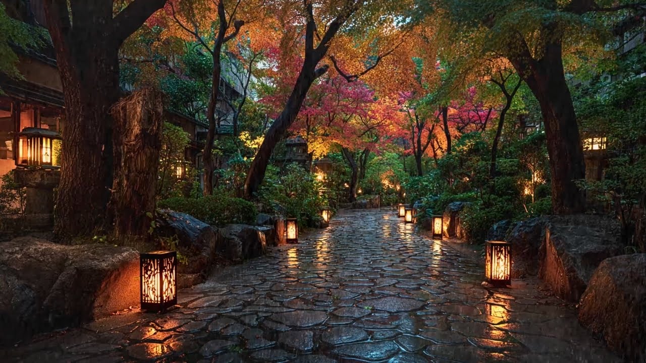 Lluvia Relajante Para Dormir En 5 Minutos - Sonido De Lluvia Suave Para Dormir Sin Anuncios