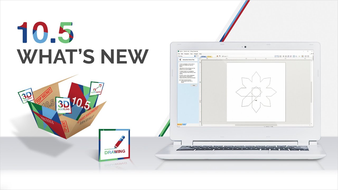 What's New in Cut2D Desktop Version 10.5 | Vectric CNC Software