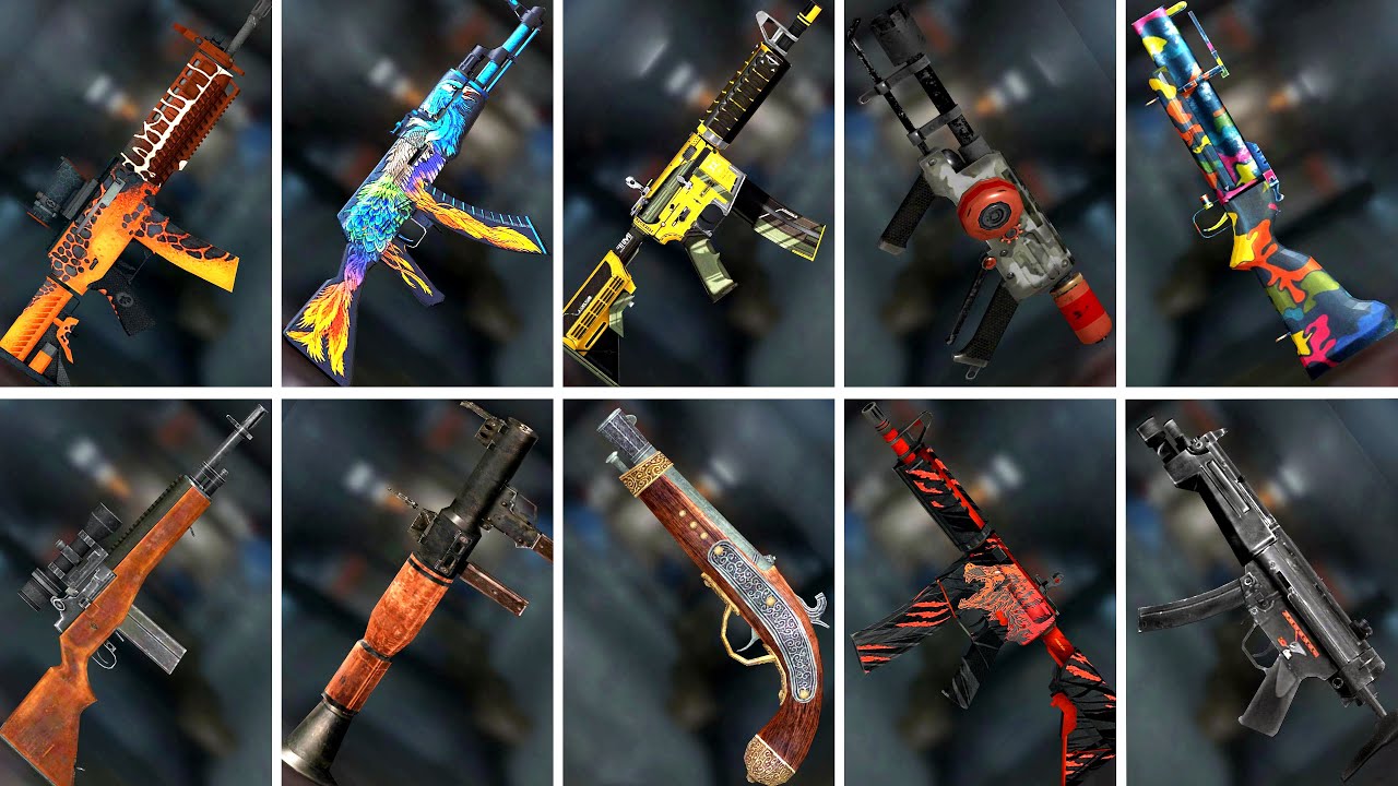 Zombie 3D Gun Shooter - All Weapons Gameplay .