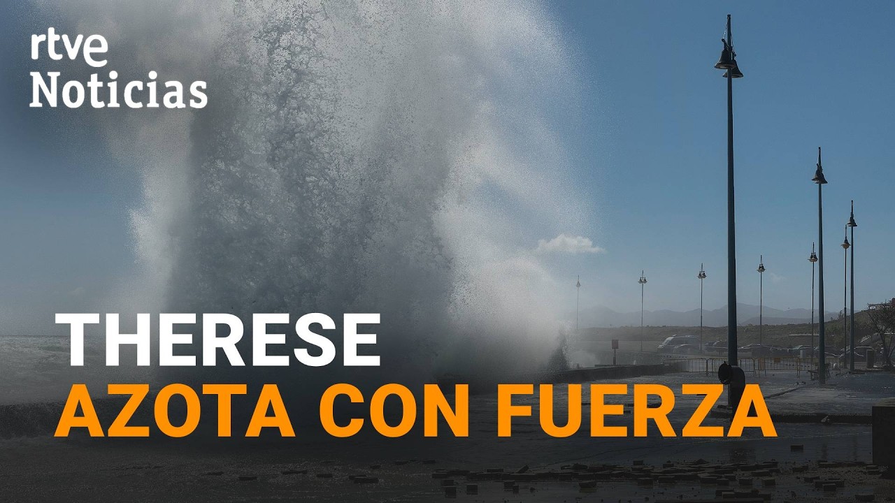 CANARIAS | ALERTA NARANJA por LLUVIA, VIENTO Y OLEAJE | RTVE Noticias
