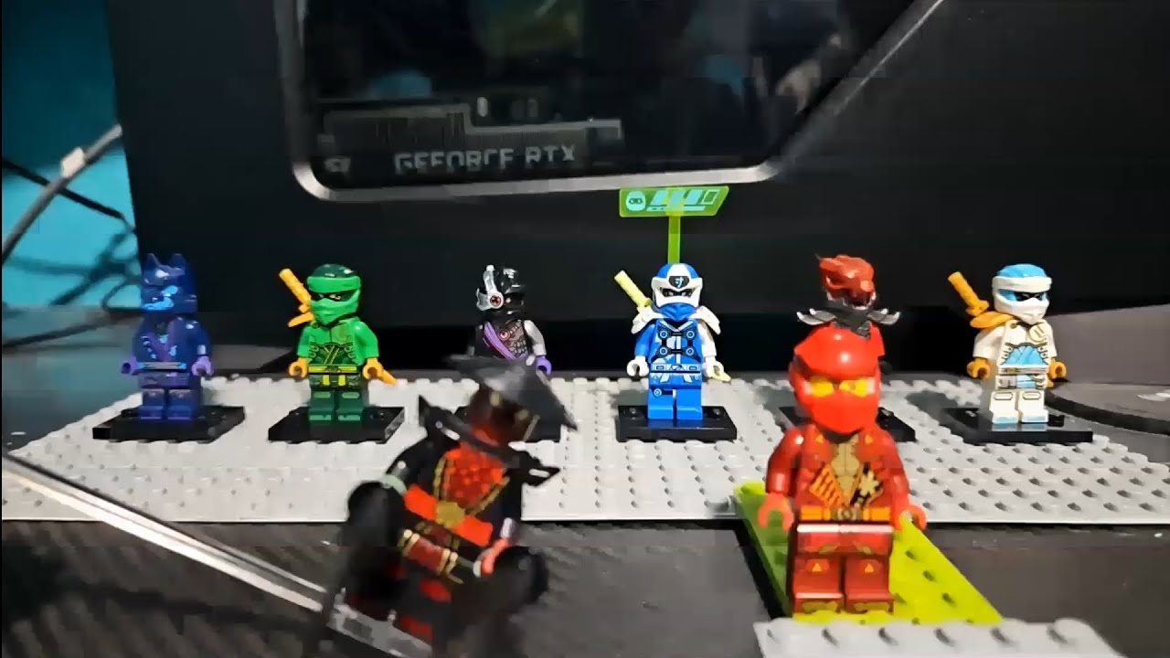 Ninjago fight animation