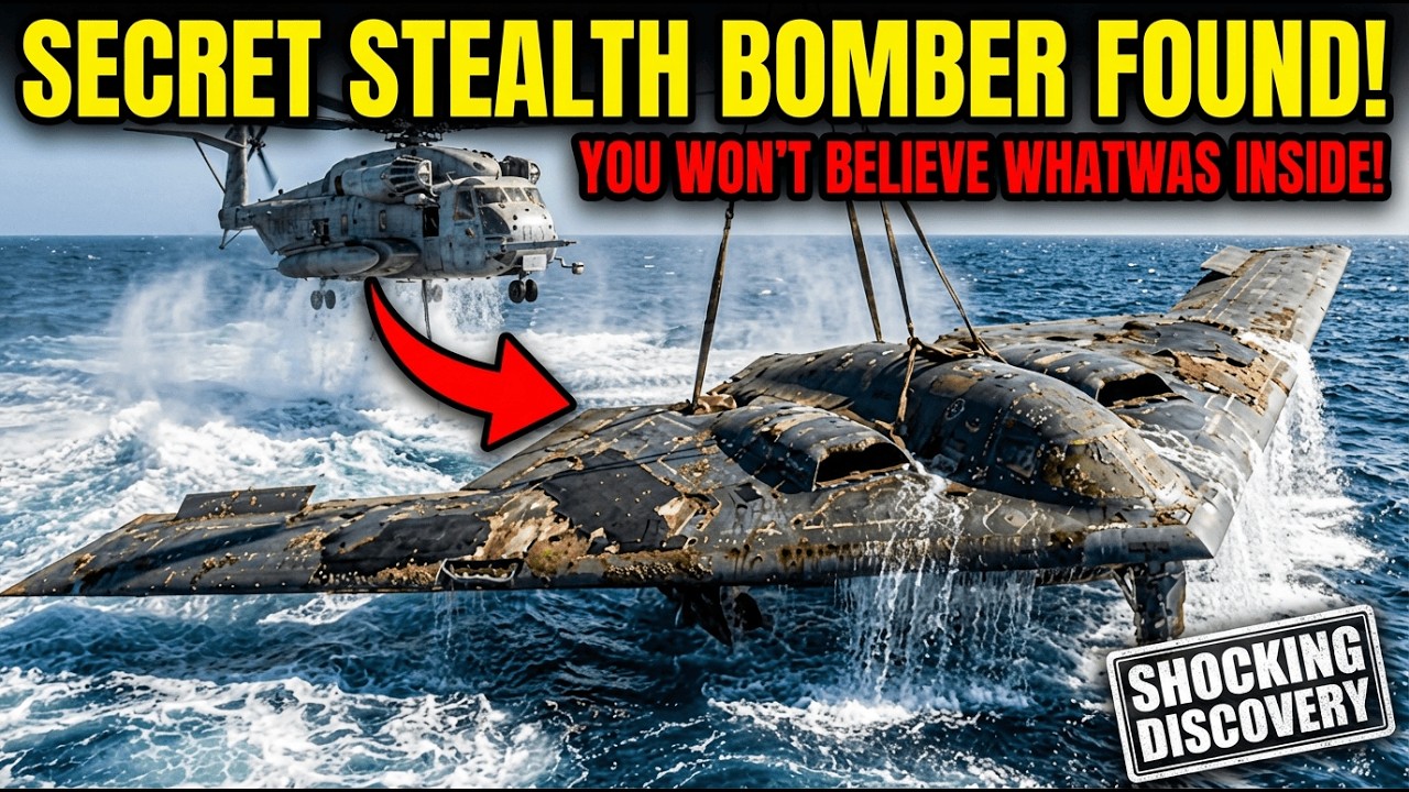Salvaging the Most Expensive Stealth Bomber Ever Built