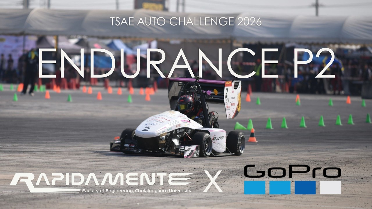 Endurances Onboard : TSAE Auto challenge 2026 | Rapidamente RP13-B