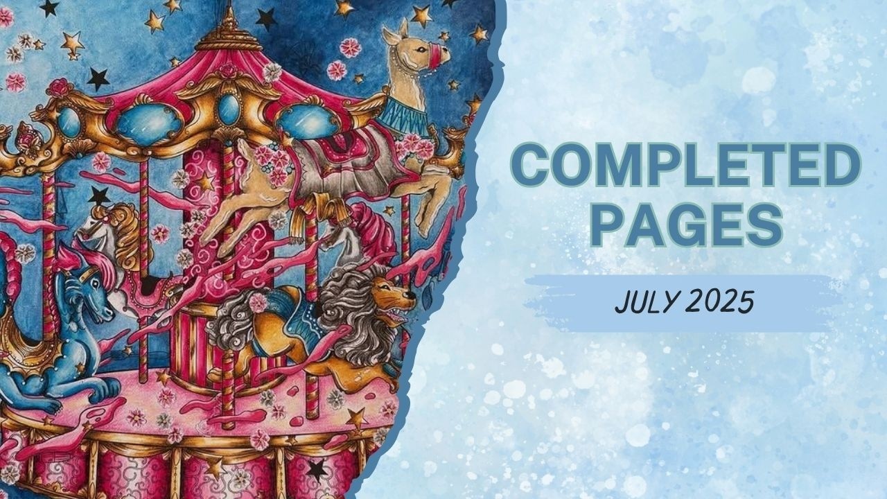My Completed Pages - July 2025