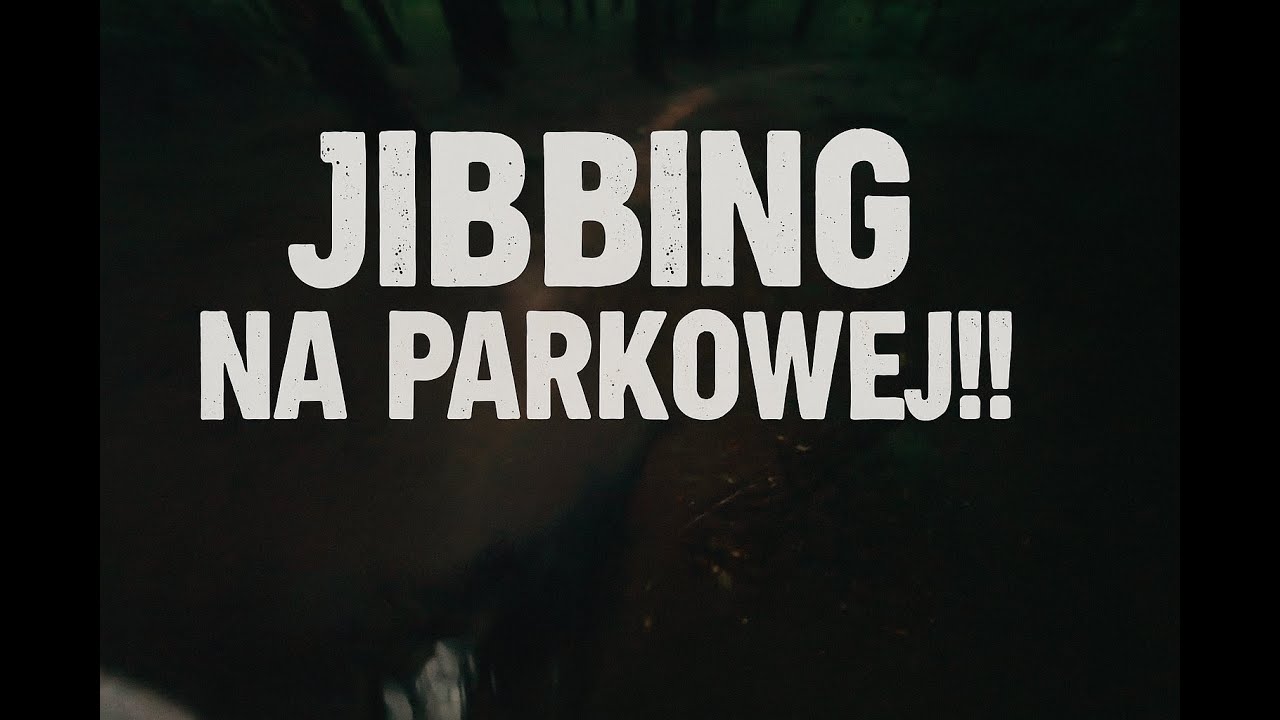 Prawie uderzyłem w drzewo na wampirze!!Jibbing na parkowej.