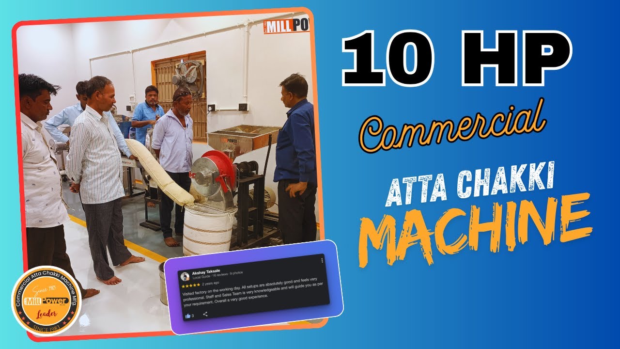 Commercial Atta Chakki Machine #viralbusiness #aatachakki #attachakkiforbusiness  +91 95120 0677