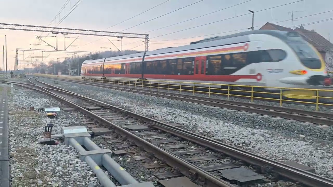 HR HŽPP 1986 - DMV KONČAR 7 023 009 kroz Stajalište KUSTOŠIJA Zagreb.HR 