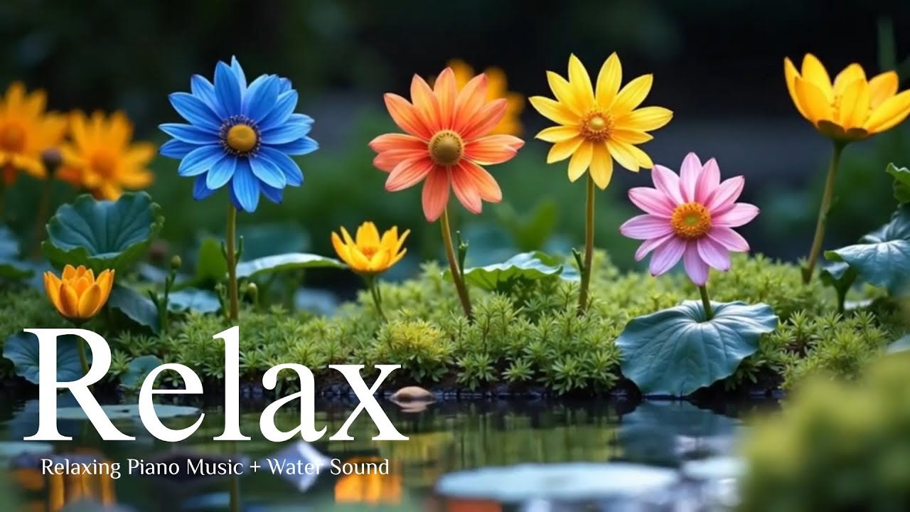 Natural Healing Music | Garden Autumn Ambience, Meditation, Deep Sleep & Stress Relief BGM