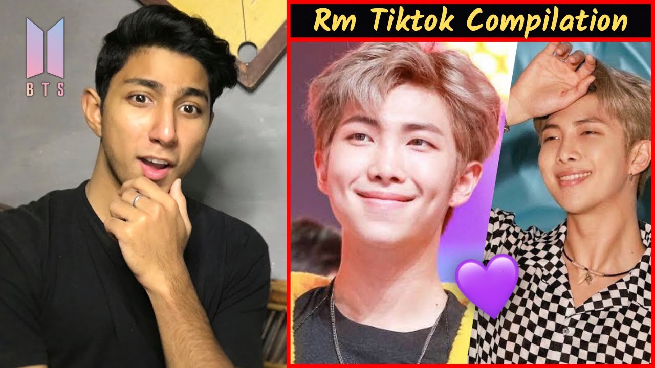 Реакция Пакистана на подборку BTS RM Tiktok | Ким Намджун | Реакция Маади