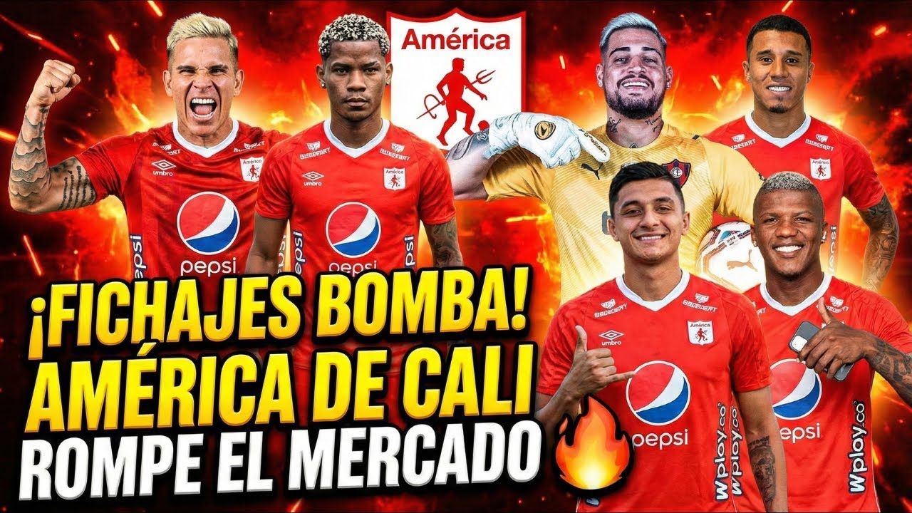 🚨 ¿LLEGAN SOTELDO Y BARRIOS? 💣 4 FICHAJES DE LUJO CONFIRMADOS: GUZMÁN, MACHÍS Y MÁS | AMÉRICA 2026