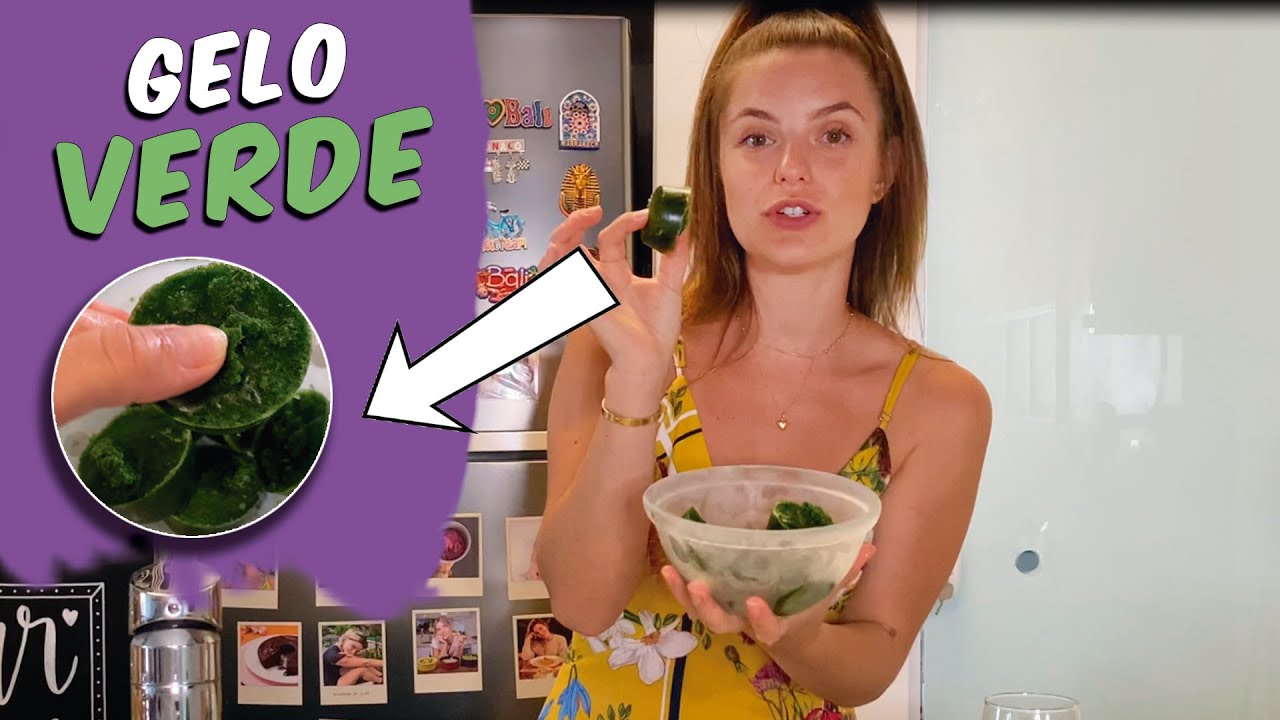 GELO DE COUVE: TENHA SUCO VERDE DETOX FRESCO TODO DIA