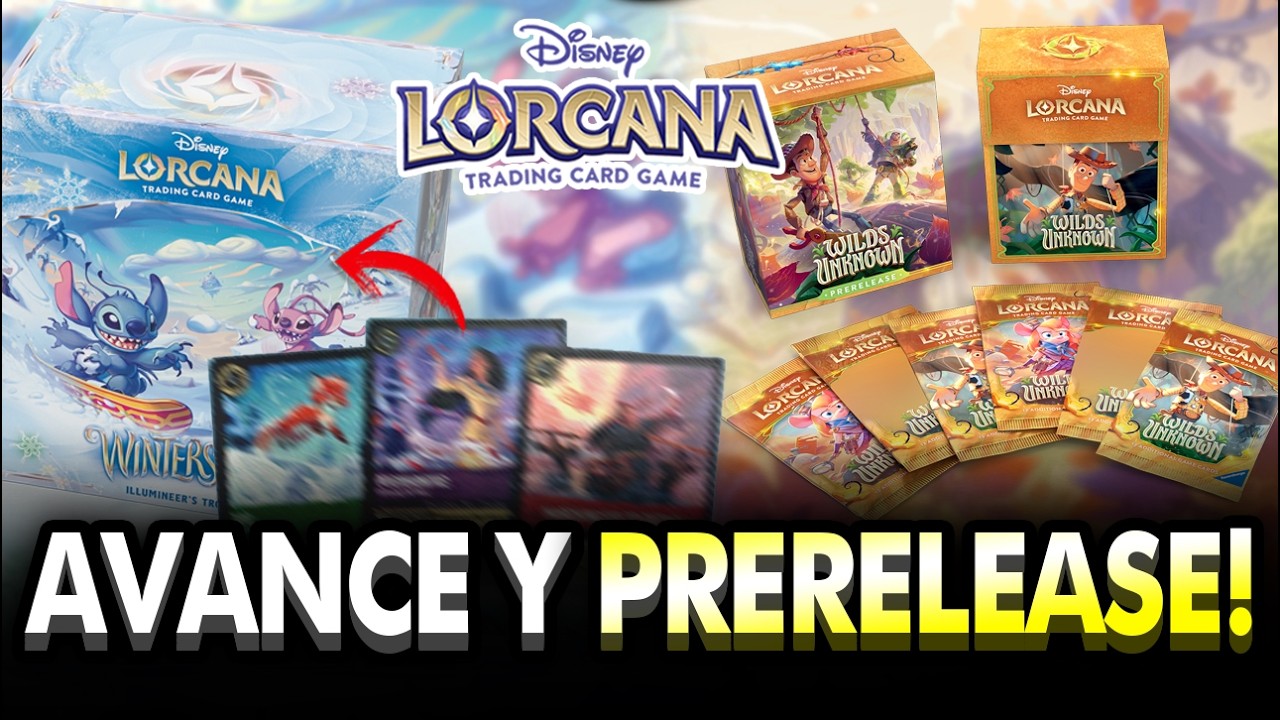 💥 Avance LORCANA: Nuevos Spoilers, Tapetes y Cambio en Prerelease 2026