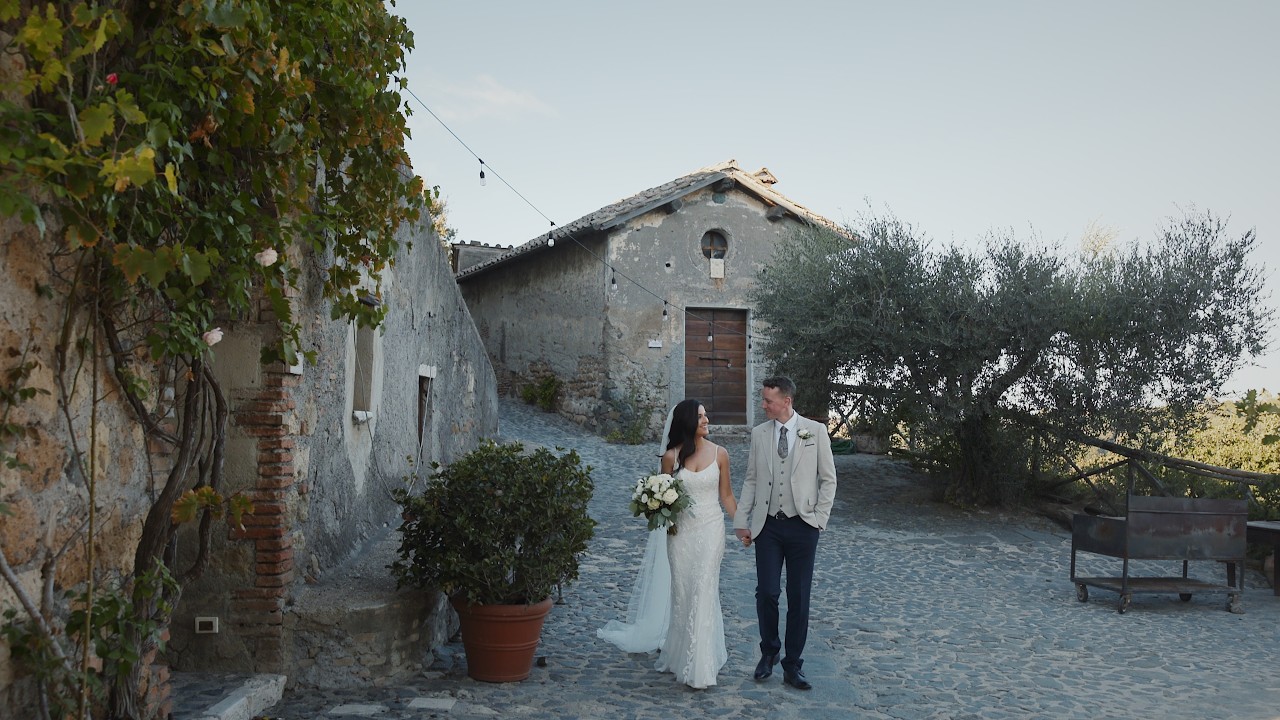Joyful Irish Wedding at Borgo di Tragliata | Romantic Destination Wedding in Italy
