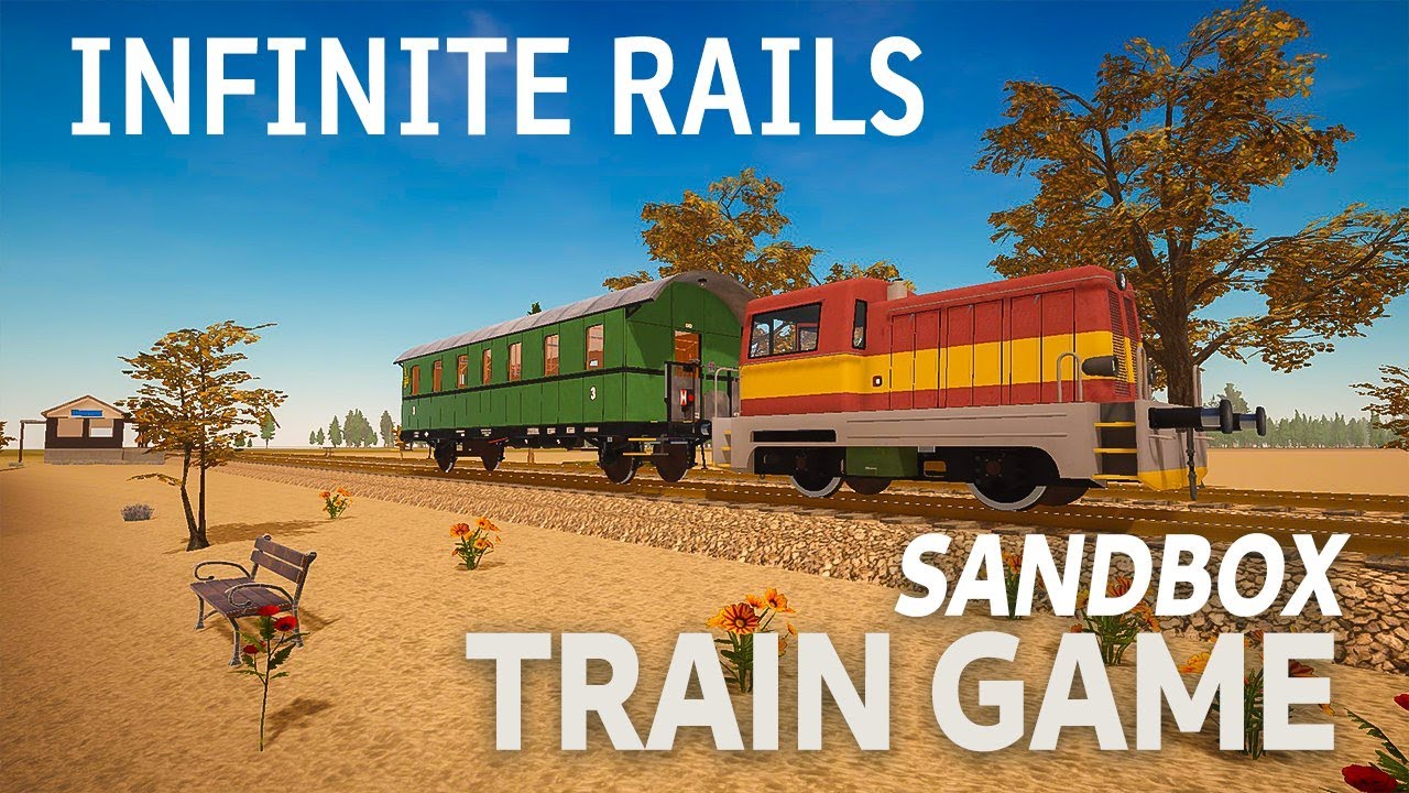 Infinite Rails Demo - A very Alpha railway sandbox game. Lay tracks, add scenery, drive trains
