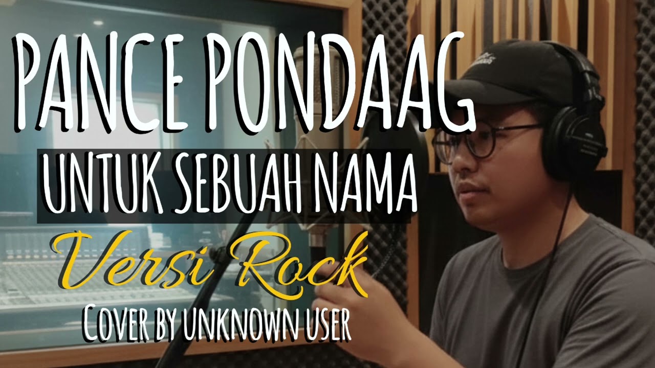 Untuk sebuah nama - pance pondaag | Rock Version (Cover by unknown user)