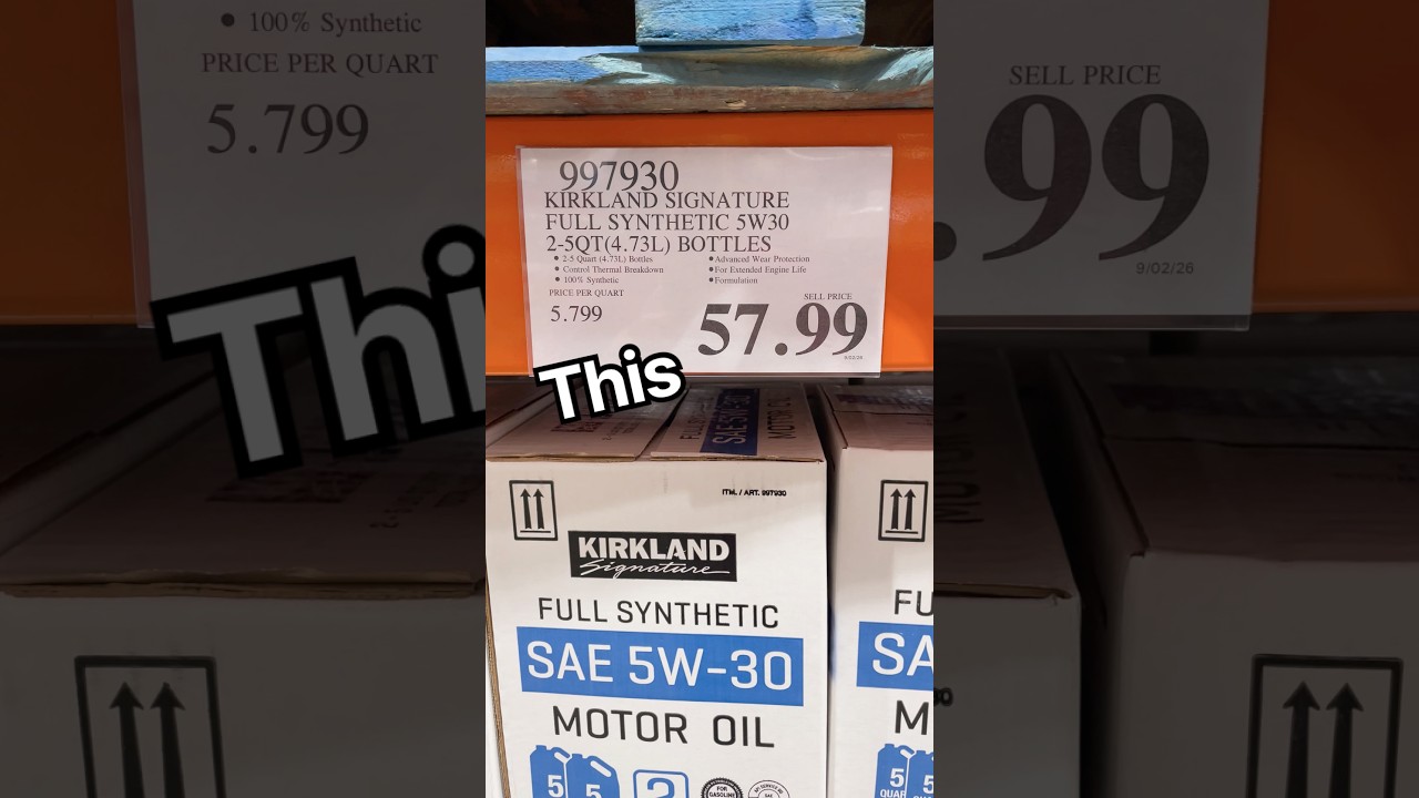 Цена на моторное масло в Costco удвоилась!! #авто #механик #экономика #costco #цена