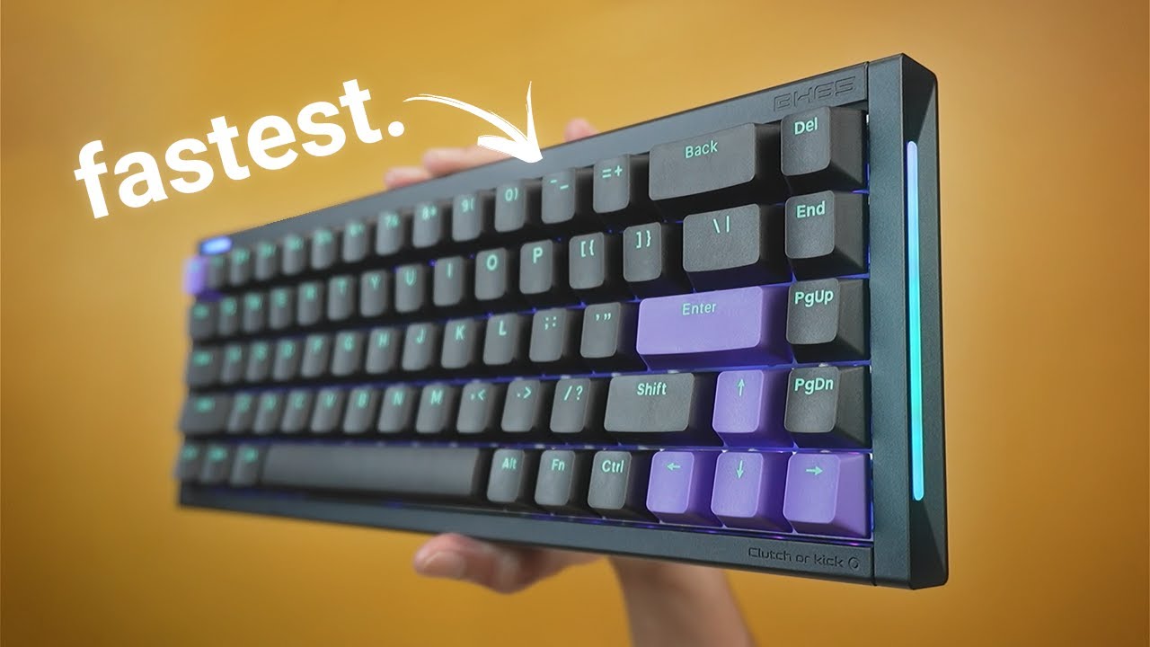 Their fastest magnetic keyboard... (NuPhyX BH65 Review)
