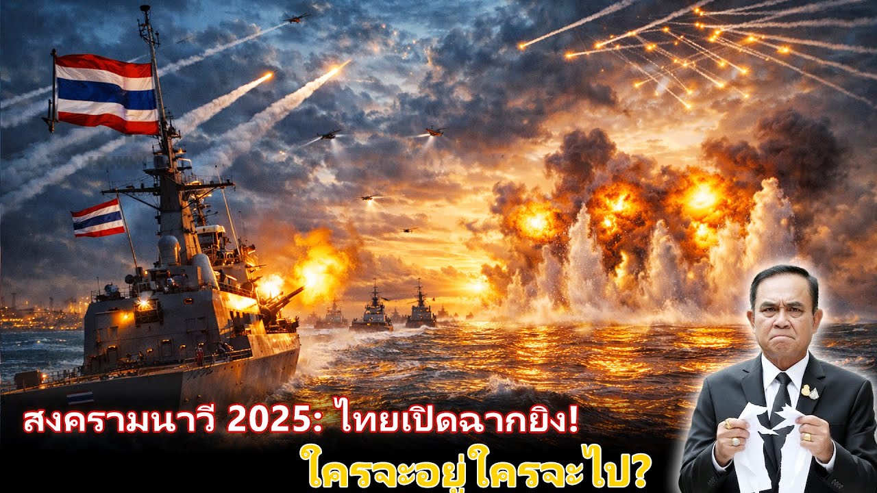 ด่วน! เกาะกูดแตก? กัมพูชาบุกยึดใน 4 ชม. - กองทัพเรือไทยโต้กลับเดือด (จำลองสถานการณ์)