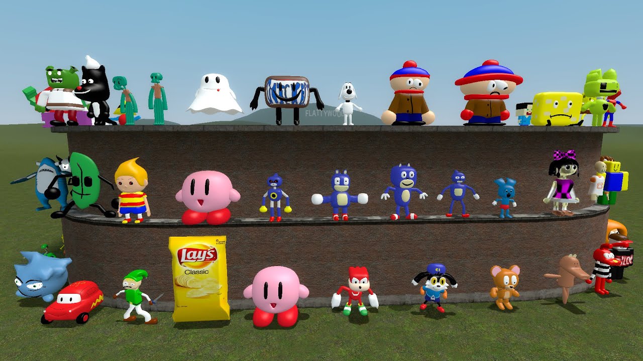 ALL 3D MEMES NEXTBOTS, SANIC CLONES, MEMES IN 3D, 3D NEXTBOTS NEW UPDATE In Garry's Mod #81