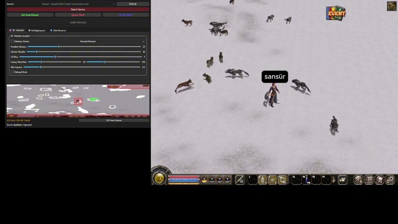 metin2 hile-bot Metin2 her serverda çalış bot, kuzey2 metin35 vb