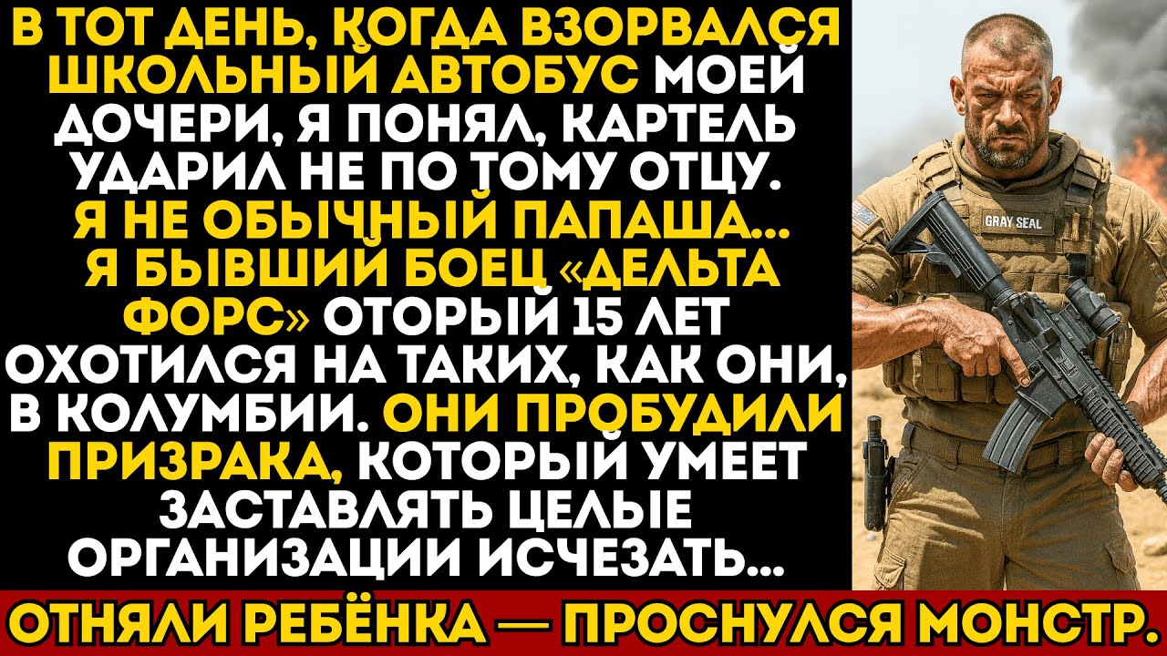 Картель взорвал автобус с моей дочерью — теперь я взорву их мир.