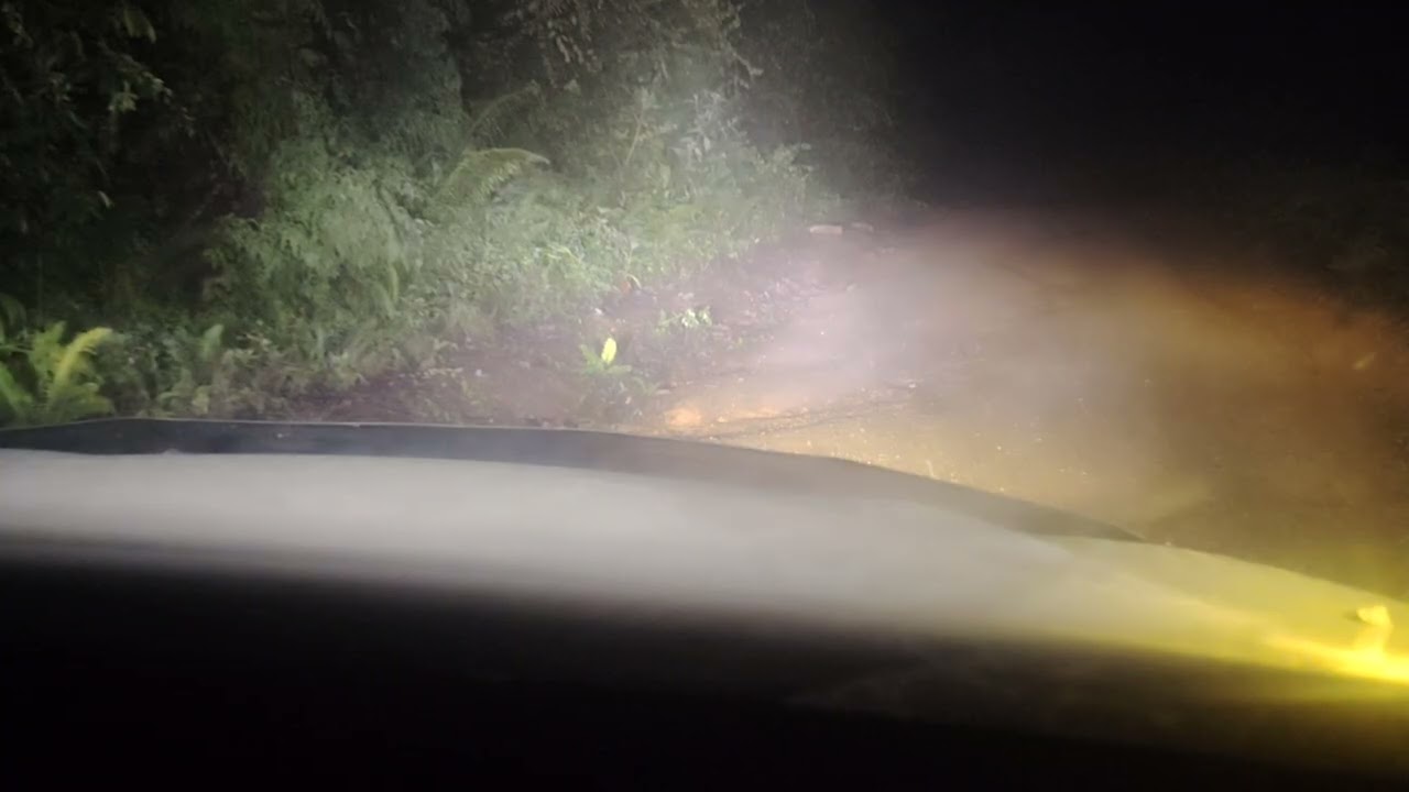 Ketika malam dan hujan baru berhenti....dan hanya sendri....