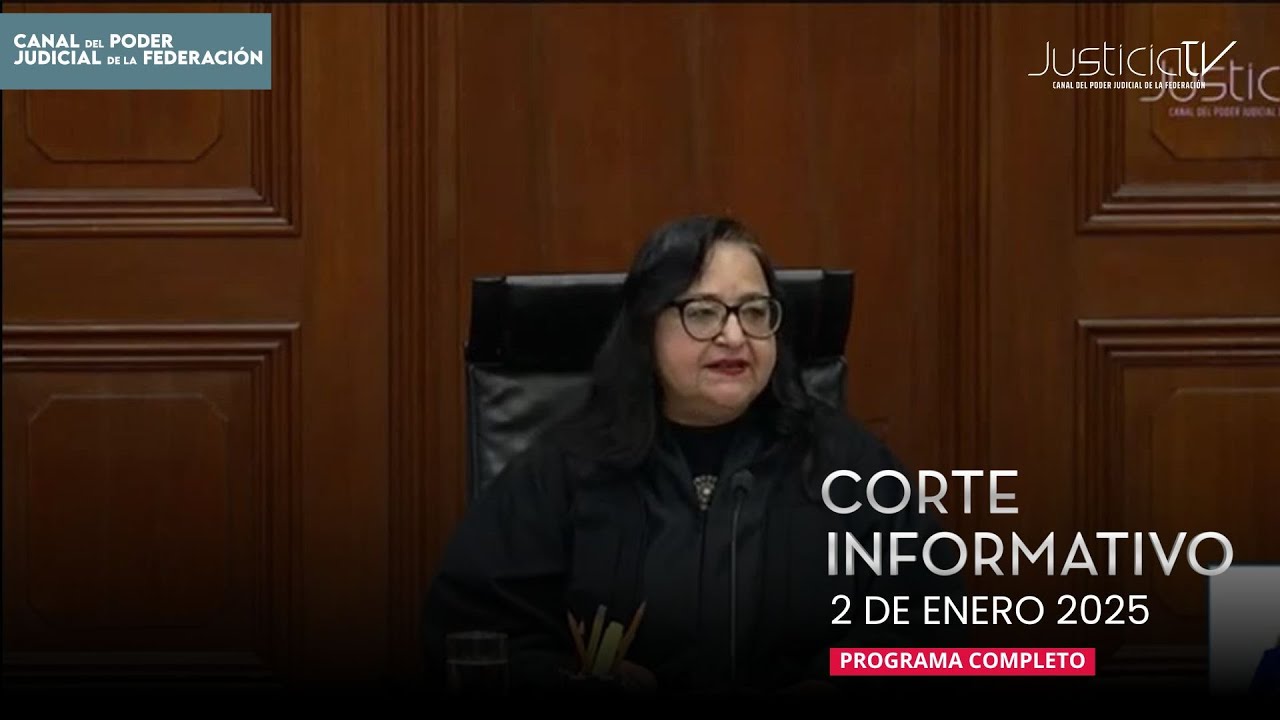 Corte informativo | 2 ENERO 2025. Las noticias destacadas del día en el PJF