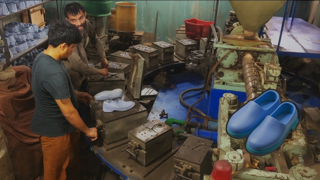 Amazing Recycling Process | how to make shoes from plastic | How Shoes Are Made in Factory