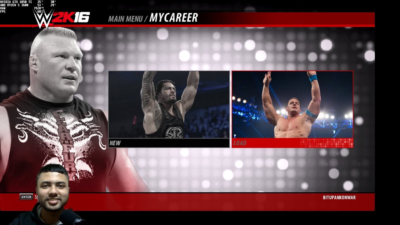 WWE 2K16 - MYCAREER - PC #1